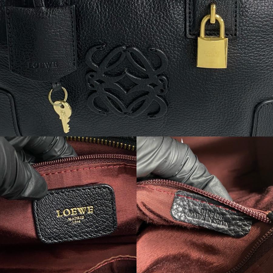 LOEWE（ロエベ） ほぼ未使用 袋 鍵付き アナグラム ロゴ アマソナ 28