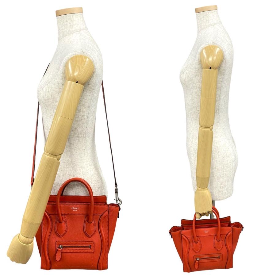 CELINE 未使用保管品 袋付 セリーヌ ラゲージ ナノショッパー