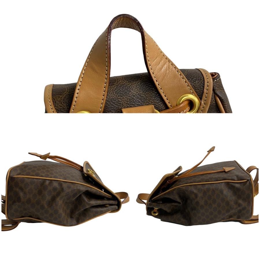 CELINE（セリーヌ） 極 美品 マカダム ブラゾン トリオンフ 柄 ロゴ
