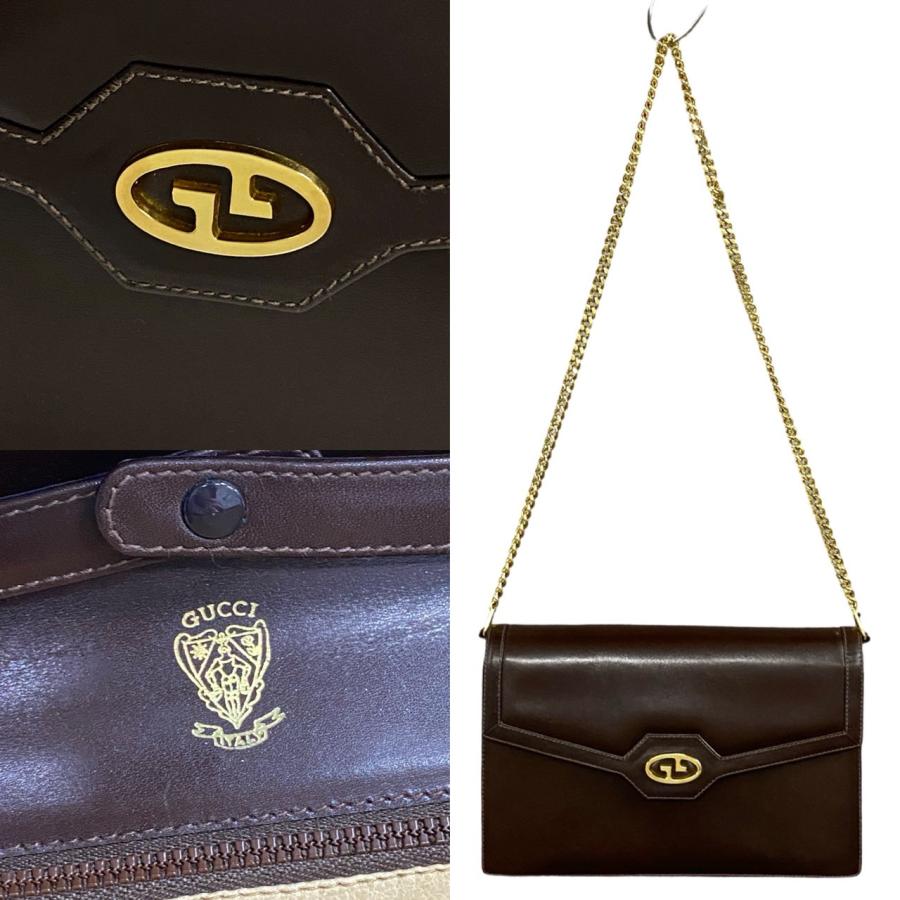 GUCCI（グッチ） 極 美品 オールドグッチ ヴィンテージ GG ロゴ 金具