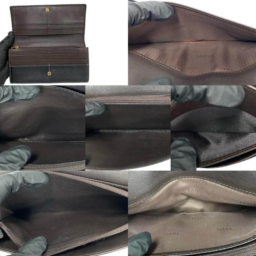LOEWE ほぼ未使用 希少品 箱付き ロエベ アナグラム ロゴ レザー LOEWE ほぼ未使用 希少品 箱付き ロエベ アナグラム ロゴ レザー