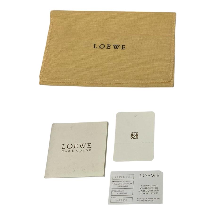 LOEWE ほぼ未使用 希少品 箱付き ロエベ アナグラム ロゴ レザー LOEWE ほぼ未使用 希少品 箱付き ロエベ アナグラム ロゴ レザー
