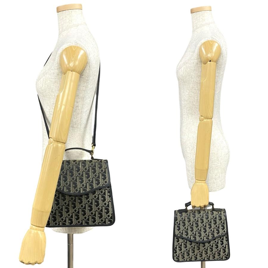 極 美品 希少品 Christian Dior ディオール トロッター 柄 ナイロン