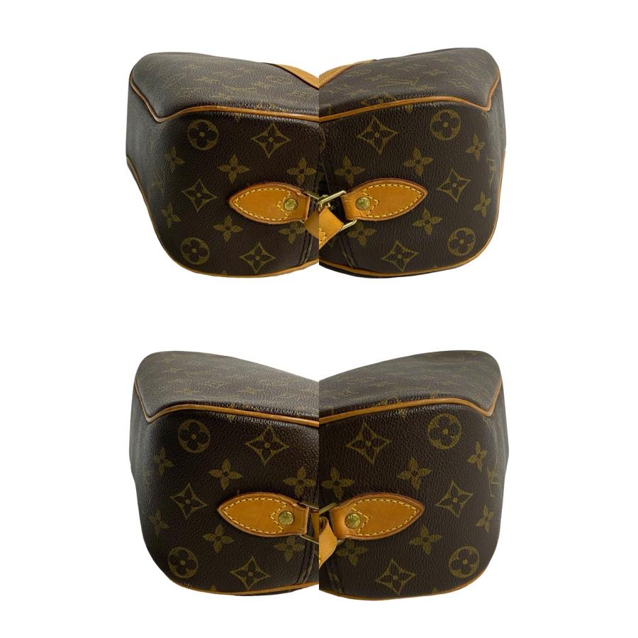 極 美品 LOUIS VUITTON ルイヴィトン ブロワ モノグラム レザー ミニ ショルダーバッグ ポシェット サコッシュ ブラウン 茶 08661 LOUIS VUITTON（ルイ・ヴィトン） 極 美品 ブロワ モノグラム レザー