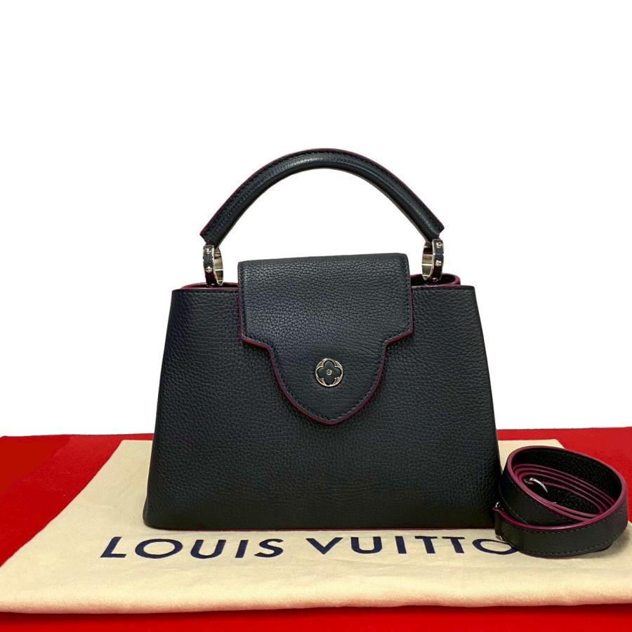 LOUIS VUITTON 極 美品 袋付 ルイヴィトン カプシーヌ BB トリヨン 