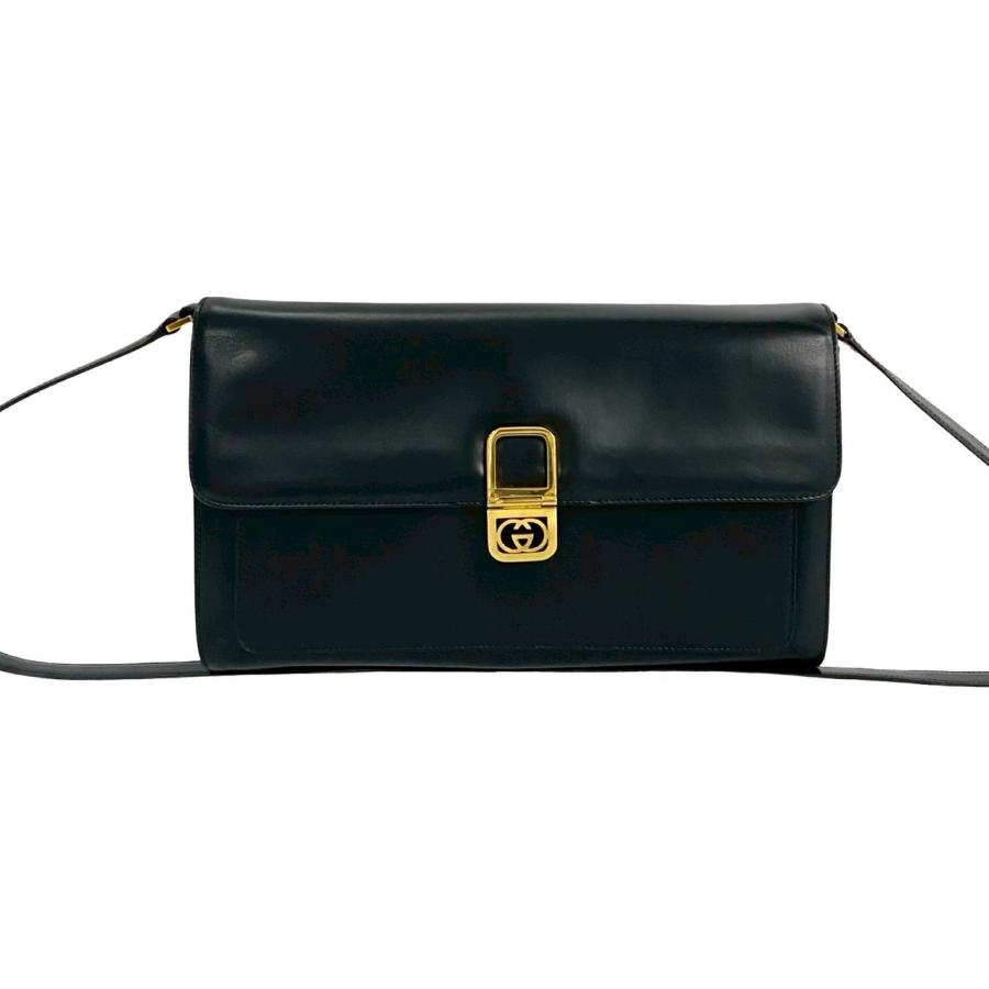 極 美品 GUCCI グッチ オールドグッチ ヴィンテージ GG ロゴ金具