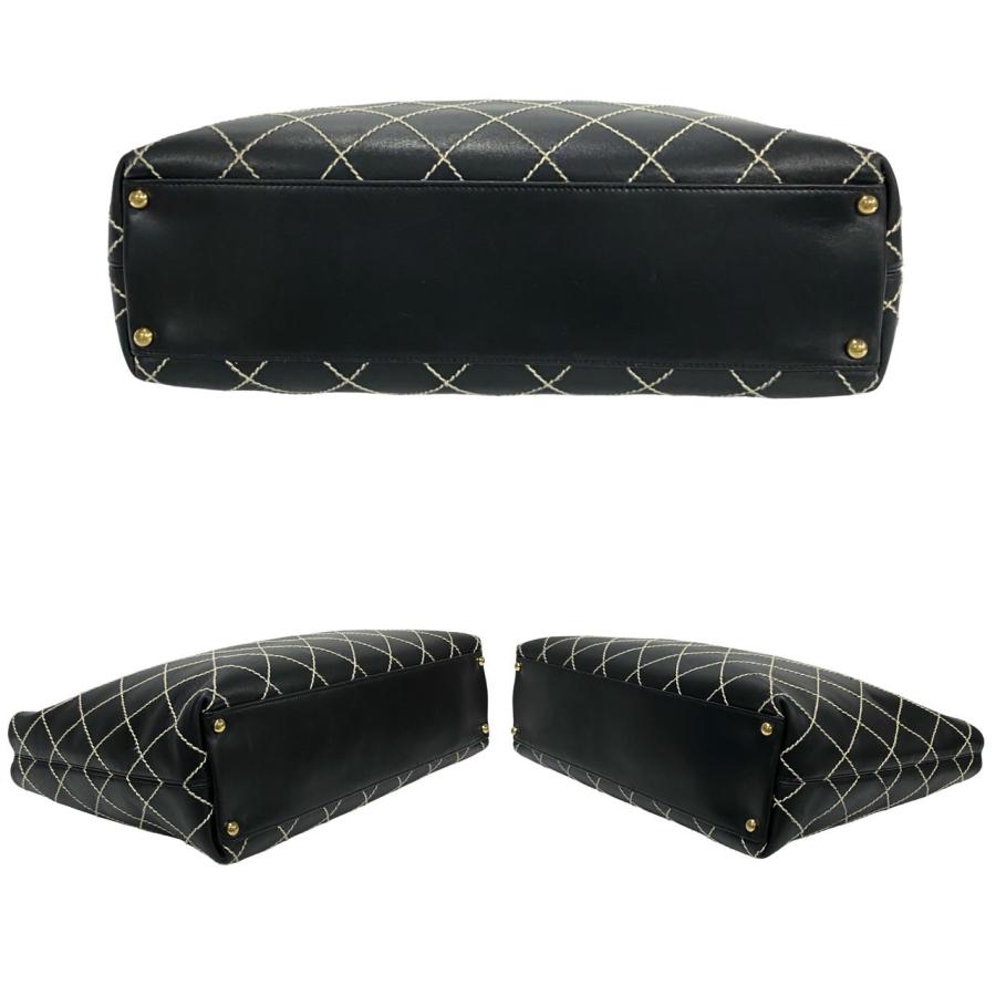 CHANEL ブラックレザー 楽天市場】シャネル CHANEL ショルダーバッグ レザー/メタル