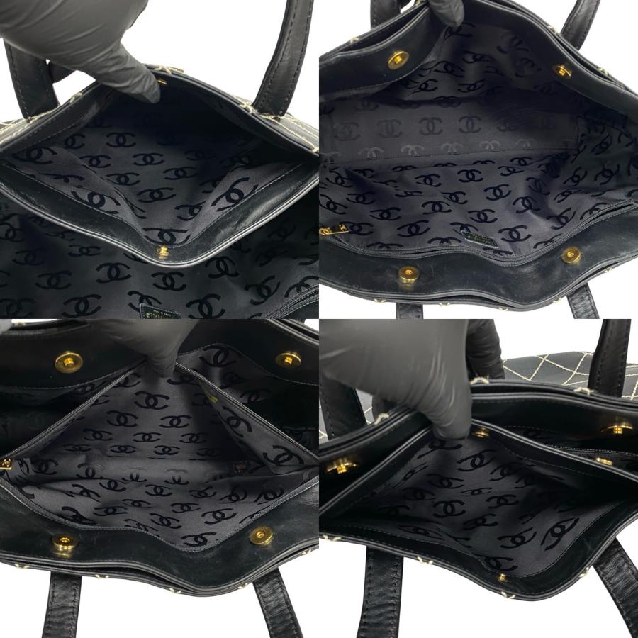 CHANEL ブラックレザー 楽天市場】シャネル CHANEL ショルダーバッグ レザー/メタル