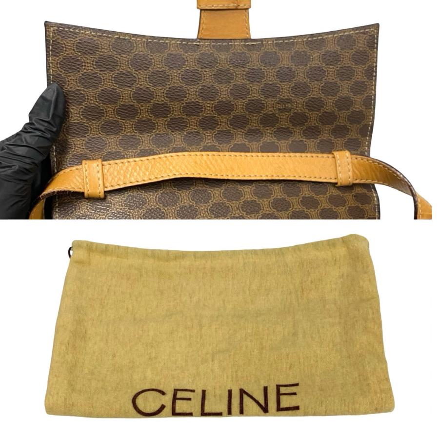 CELINE（セリーヌ） 極 美品 袋付き マカダム ブラゾン トリオンフ 柄