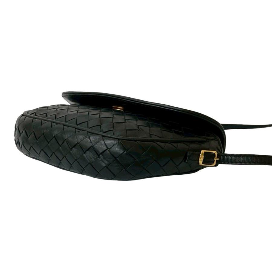 美品 ボッテガヴェネタ イントレチャート サコッシュ ショルダーバッグ レザー 極 美品 袋付き 希少品 BOTTEGA VENETA ボッテガヴェネタ