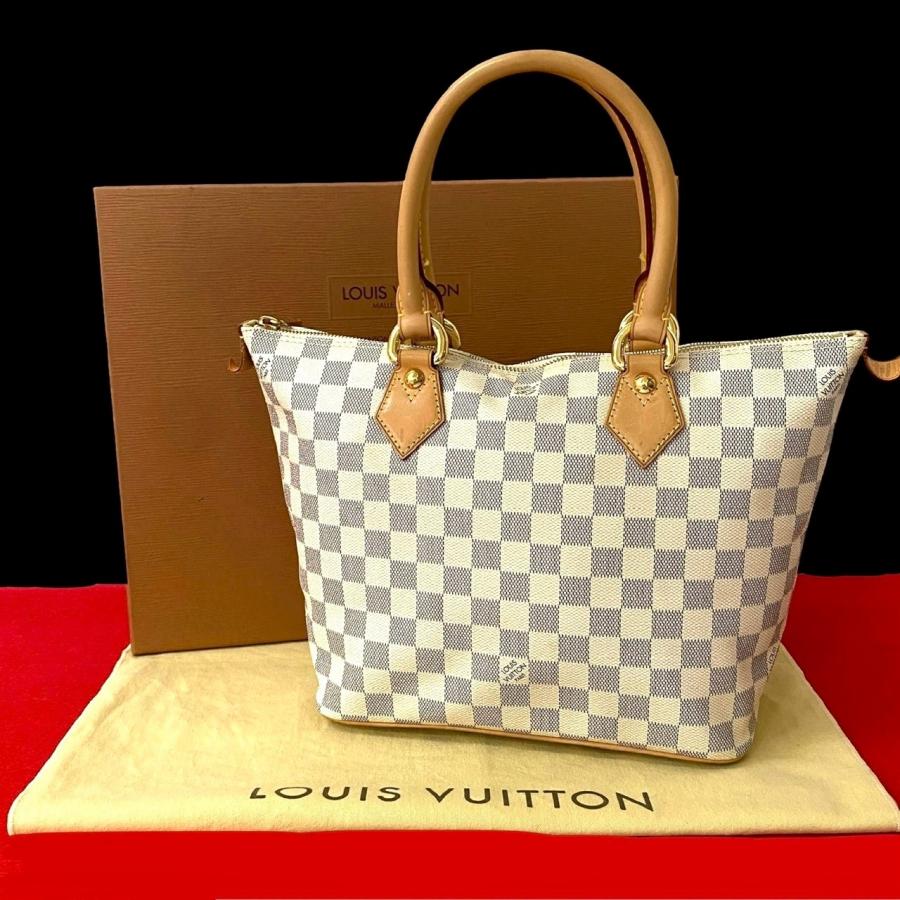 【極美品】Louis Vuitton 　ダミエ 　ハンドバッグ　サレヤMM LOUIS VUITTON 極 美品 箱 袋付 ルイヴィトン サレヤ PM ダミエ