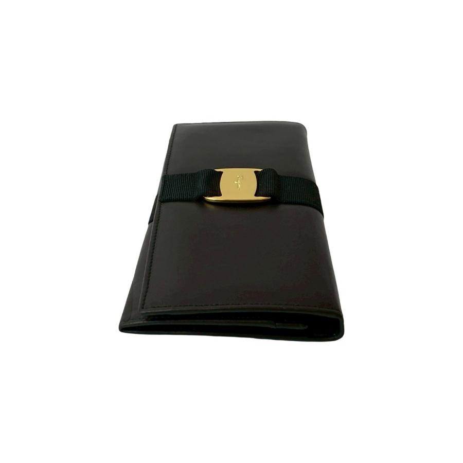 【希少・美品】フェラガモ ヴァラ 金具 マネークリップ ゴールド 箱・リボン付き 極 美品 箱付 Salvatore Ferragamo サルヴァトーレフェラガモ
