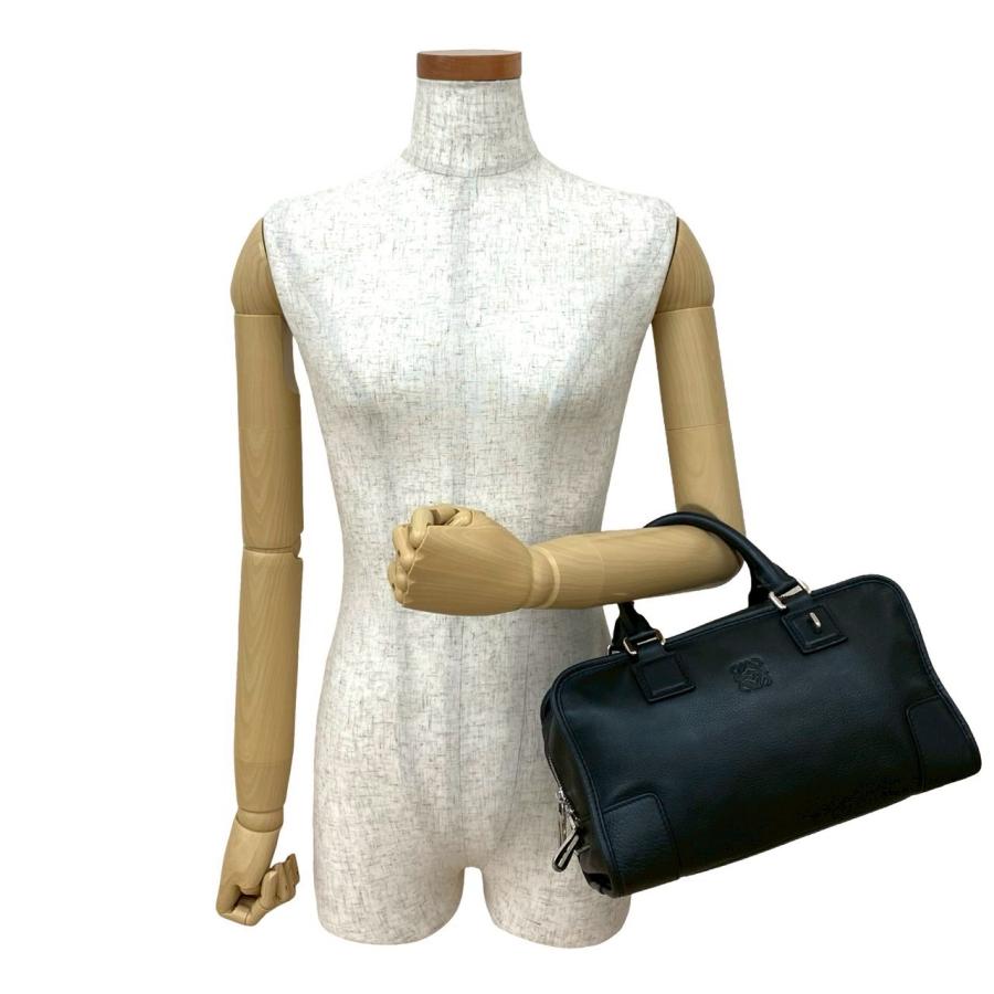 LOEWE 極 美品 保存袋付き 鍵有り ロエベ アマソナ28 アナグラム