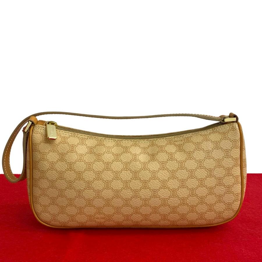 CELINE ほぼ未使用 セリーヌ ヴィンテージ マカダム ブラゾン 柄