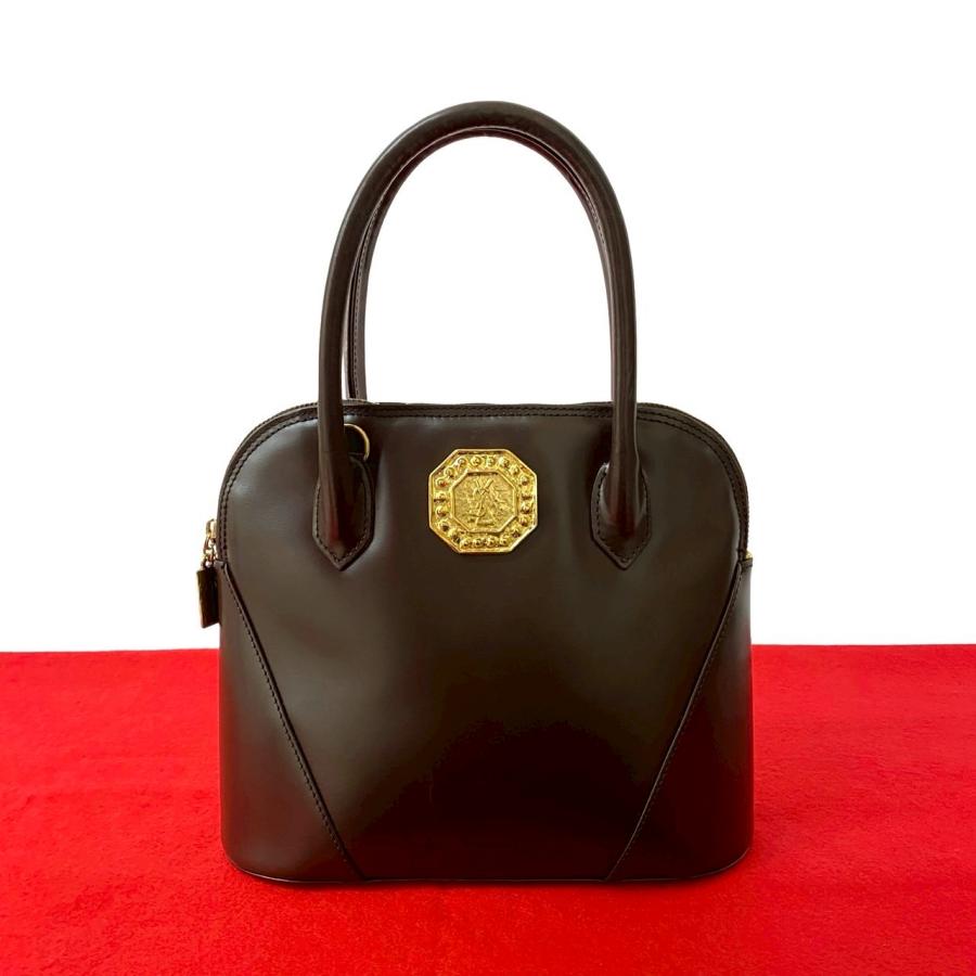 YVES SAINT LAURENT イブサンローラン カーフレザーハンドバッグ Yves Saint Laurent（イヴ・サンローラン） ほぼ未使用 イヴ サン