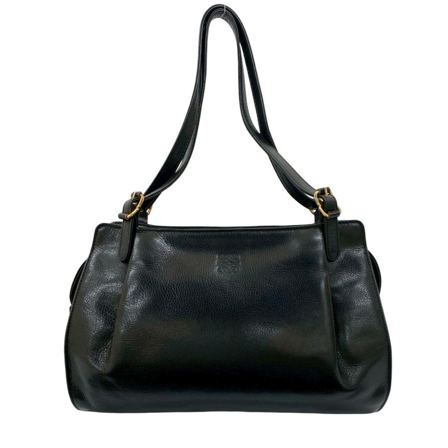 LOEWE 極 美品 希少品 ロエベ ヴィンテージ アナグラム ロゴ