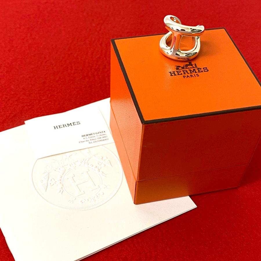 HERMES（エルメス） 極 美品 保存箱付き オスモズ GM シルバー925