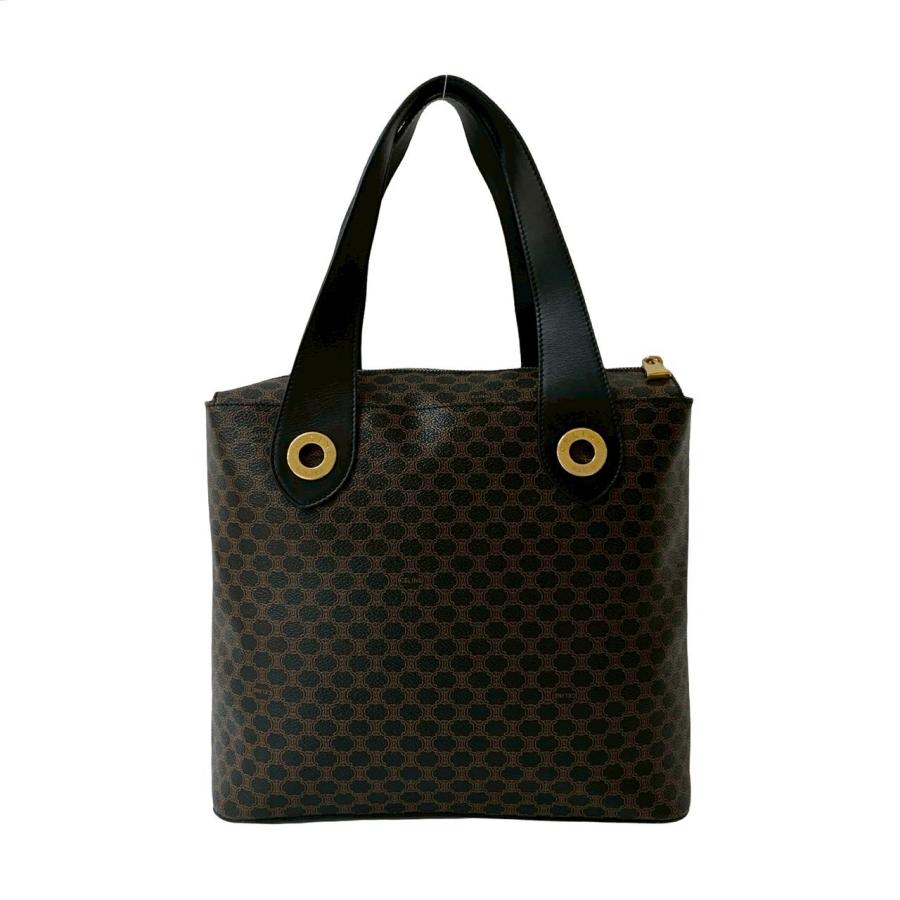 希少 CELINE ボディバッグ マカダム柄 PVC サークルロゴ金具 【公式通販】