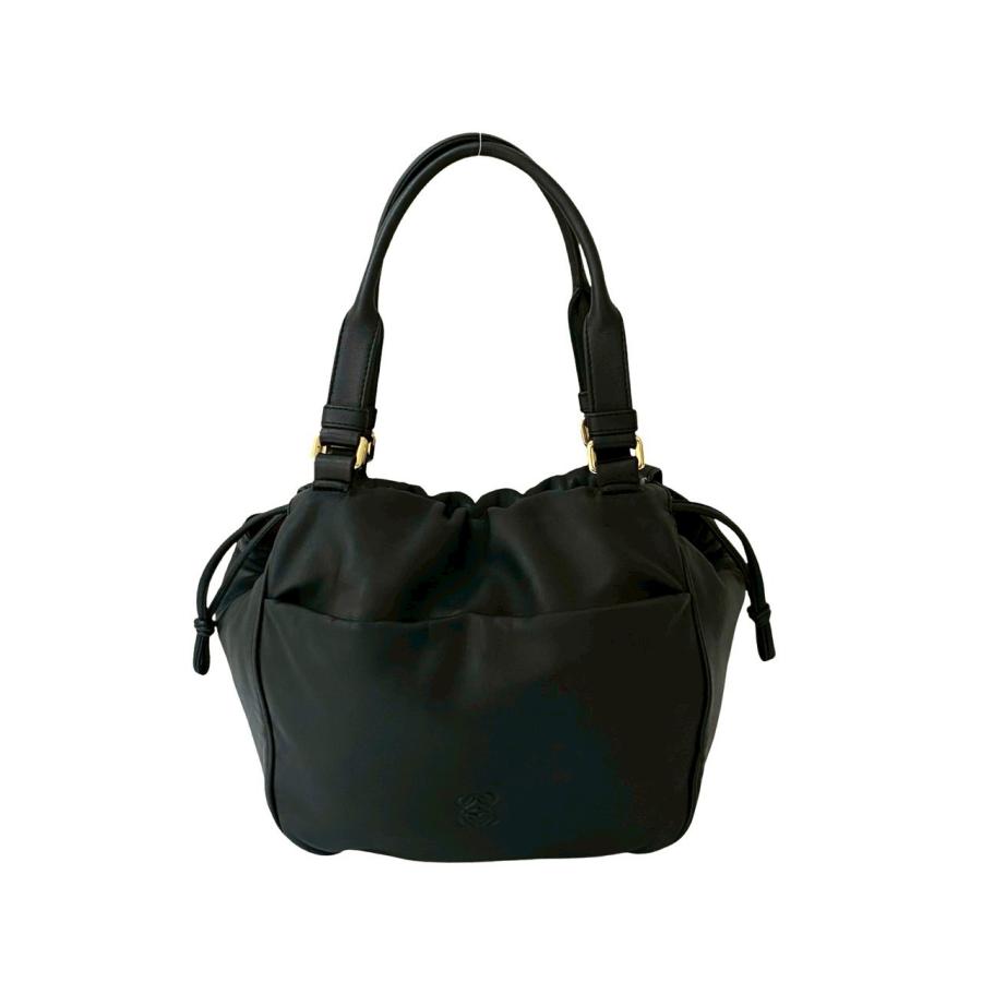 LOEWE 袋付 ヴィンテージ アナグラム ナッパレザー 巾着