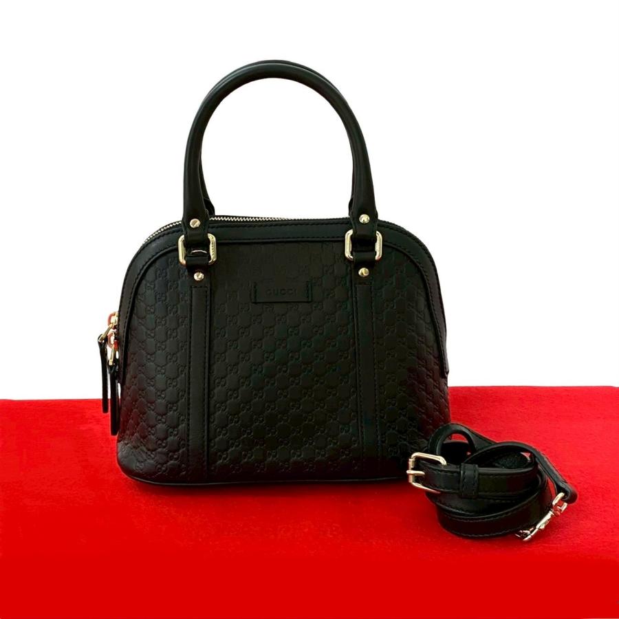 GUCCI グッチ ショルダーバッグ2way GG柄 ブラック GUCCI グッチ GGエンボス 2WAYバッグ ポシェット ショルダー