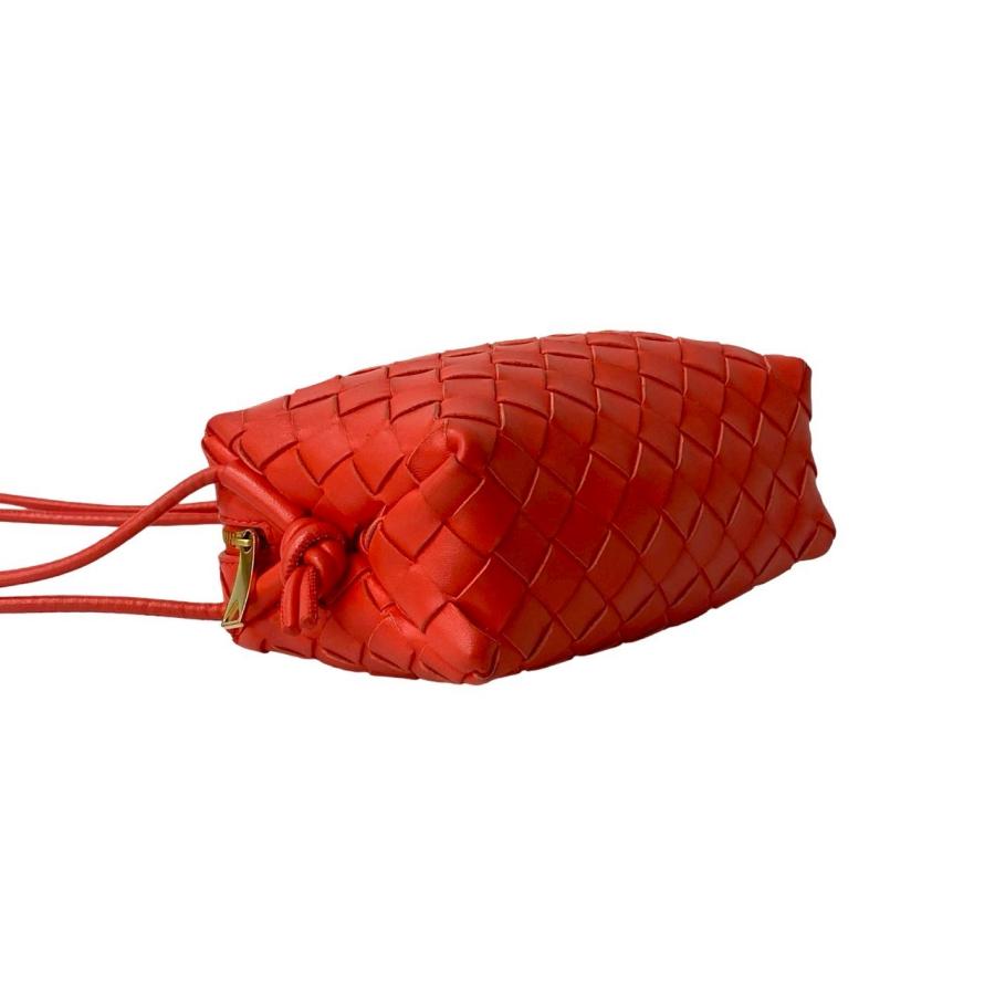 極 美品 袋付き BOTTEGA VENETA ボッテガヴェネタ ミニループ イントレ