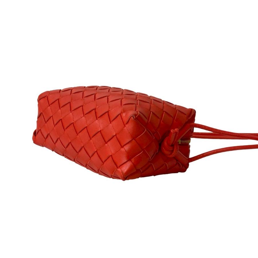 極 美品 袋付き BOTTEGA VENETA ボッテガヴェネタ ミニループ イントレ