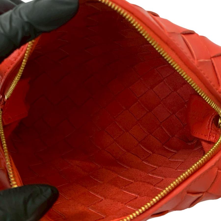 極 美品 袋付き BOTTEGA VENETA ボッテガヴェネタ ミニループ イントレ