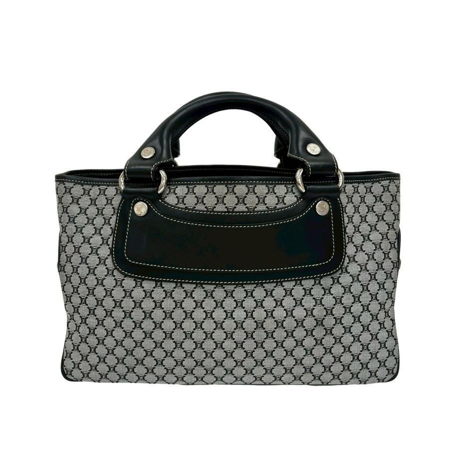 CELINE（セリーヌ） 極 美品 ブギー バッグ トリオンフ 総柄 ロゴ 金具