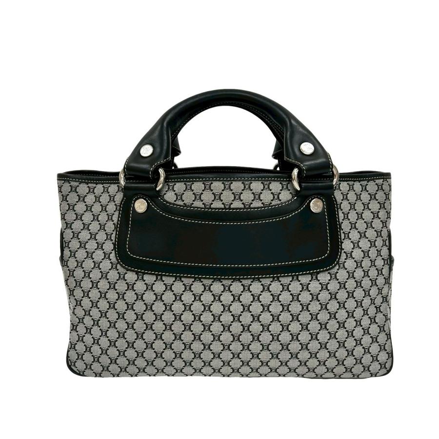 CELINE（セリーヌ） 極 美品 ブギー バッグ トリオンフ 総柄 ロゴ 金具
