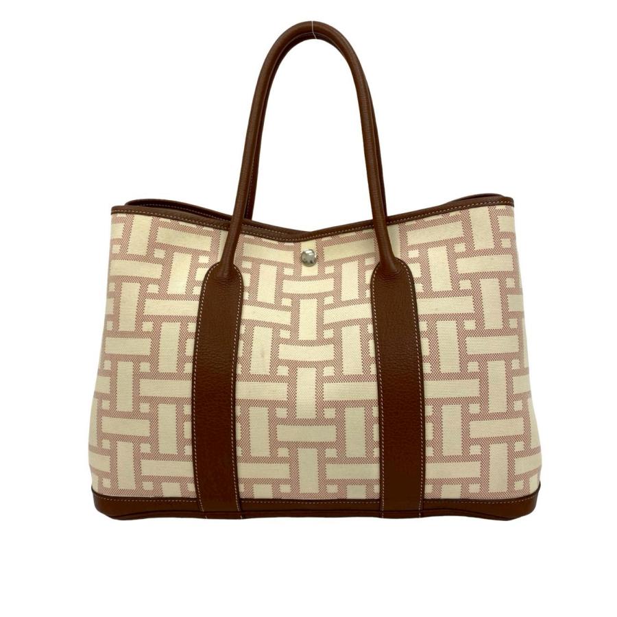 HERMES（エルメス） 極 美品 袋付き □L 刻印 ガーデンパーティ PM