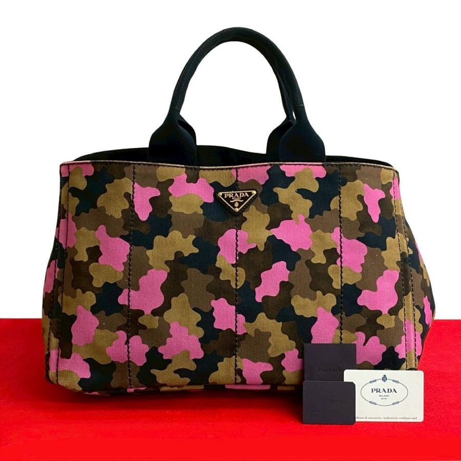 美品譲渡 プラダ カナパ　ハンドバッグ トートバッグ PRADA PRADA（プラダ） カナパ ハンドバッグ/ショルダー/トート CANAPA