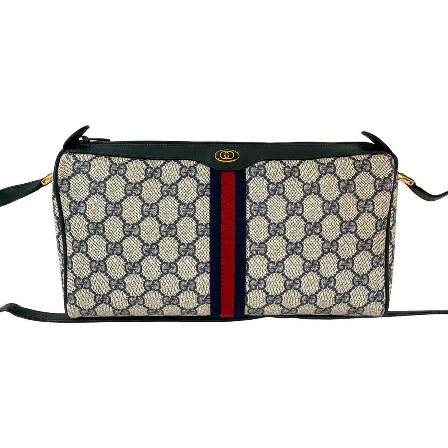 GUCCI グッチ オールドグッチ ヴィンテージ シェリーライン GG ロゴ GUCCI 極 美品 袋付き グッチ オールドグッチ ヴィンテージ