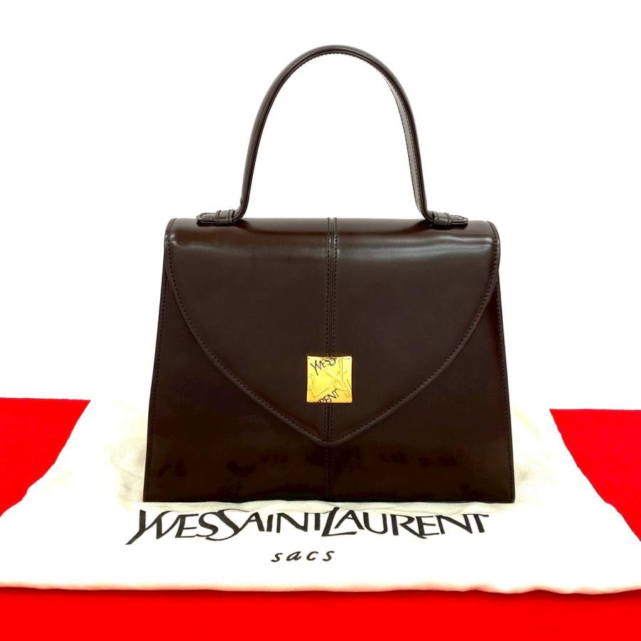 サンローラン SAINT LAURENT ビジネスバッグ YSLロゴプレート