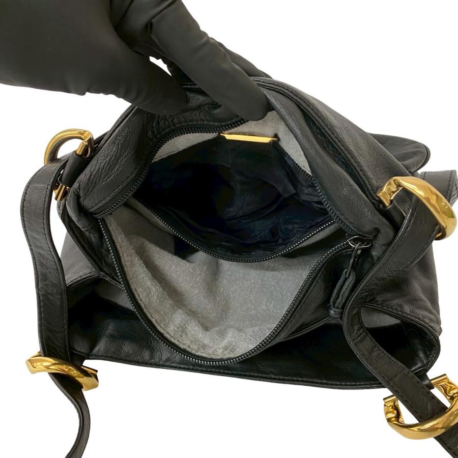 LOEWE（ロエベ） 極 美品 袋付 ヴィンテージ アナグラム ロゴ ナッパ
