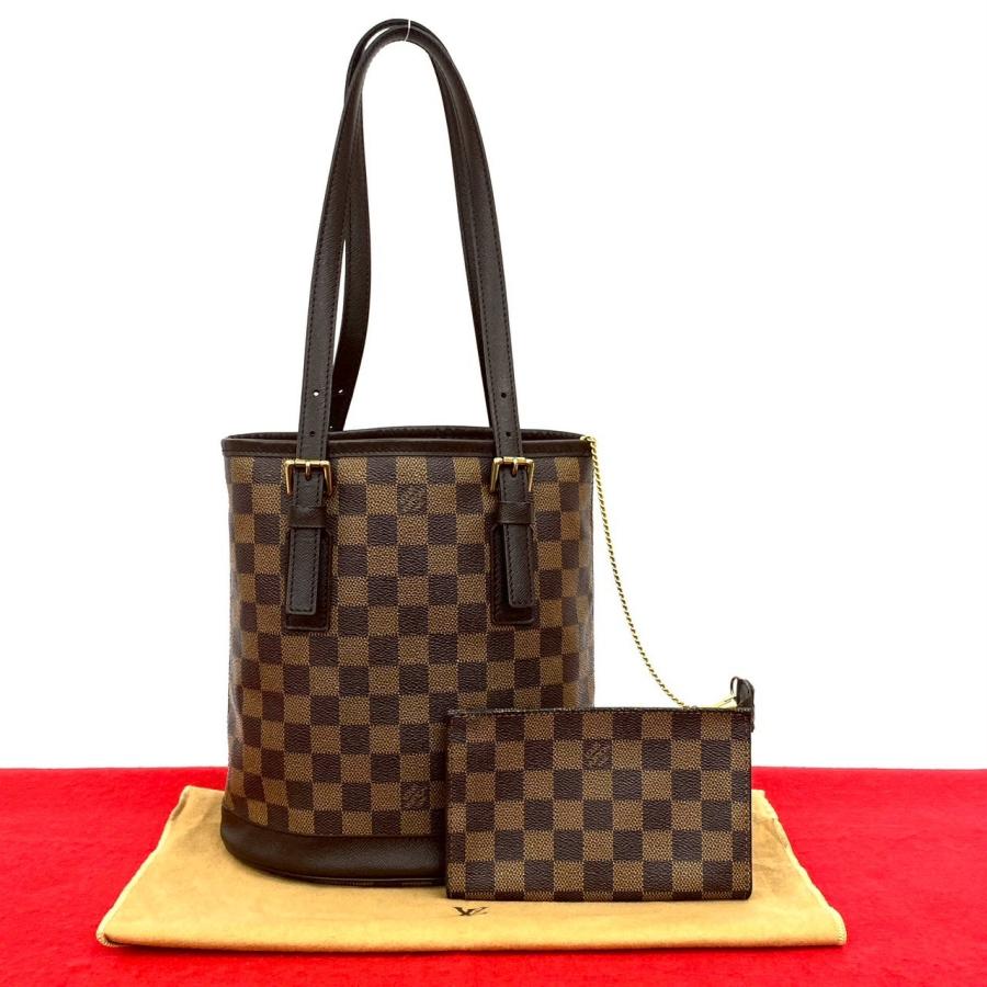 LOUIS VUITTON トートバッグ ブラウン 保存袋付き