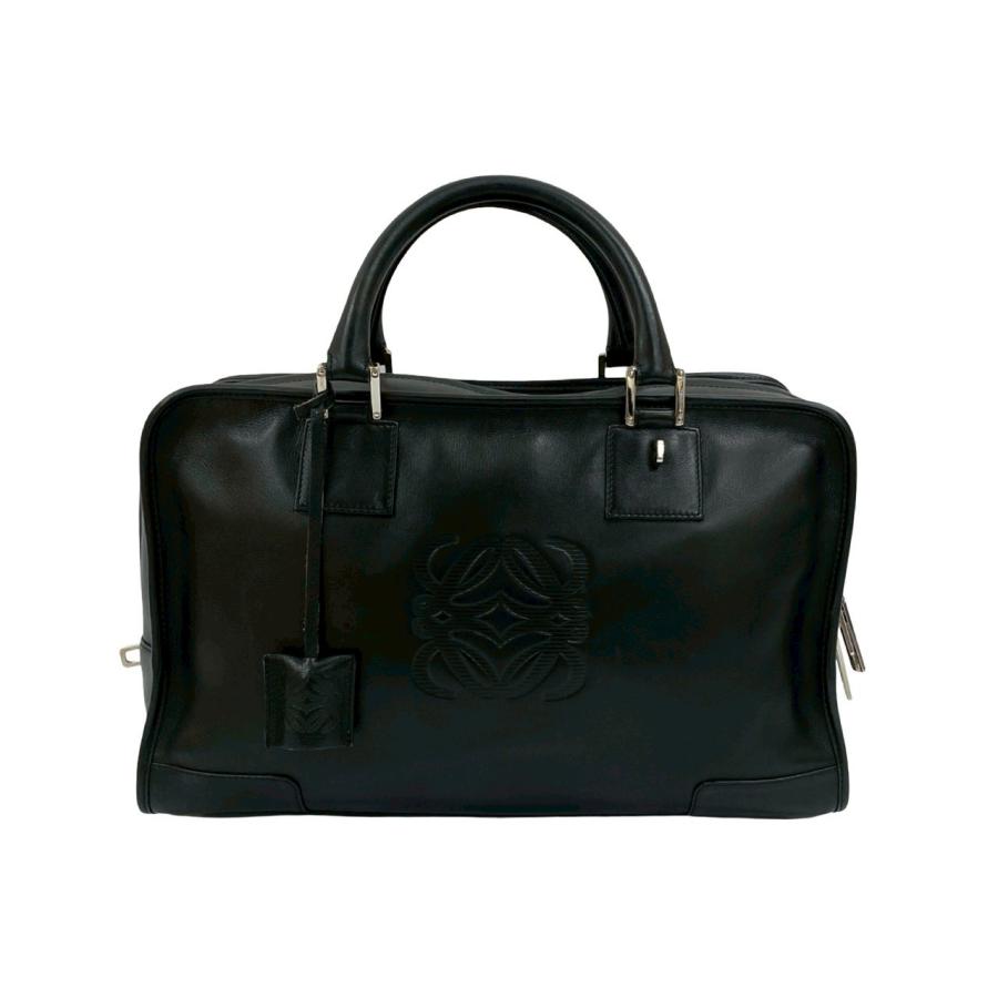 LOEWE（ロエベ） 極 美品 袋付 アマソナ 36 アナグラム ロゴ レザー 本 