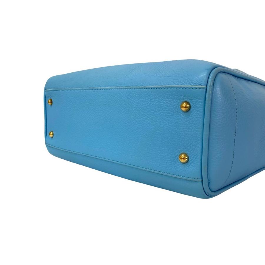 LOEWE（ロエベ） 極 美品 袋付き ヘリテージ ロゴ 型押し レザー 本革