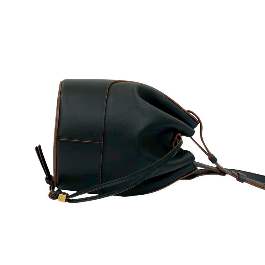 LOEWE 極 美品 ロエベ バルーン バッグ ミディアム アナグラム ロゴ 