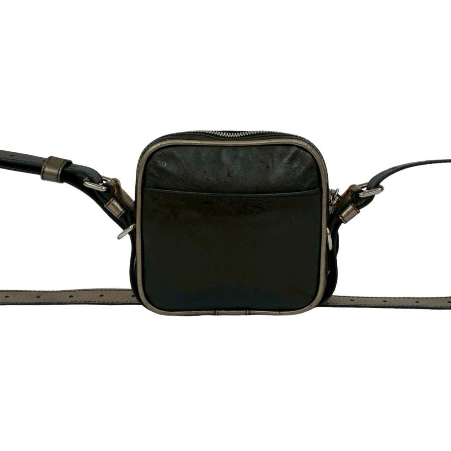 LOEWE（ロエベ） 極 美品 袋付き アナグラム ロゴ ビジュー レザー 本