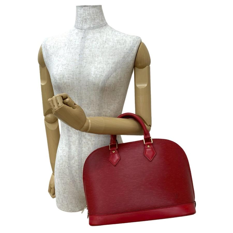 Louis Vuitton エピレザー レッドバッグアルマ LOUIS VUITTON ルイヴィトン エピ アルマ ショルダーバッグ