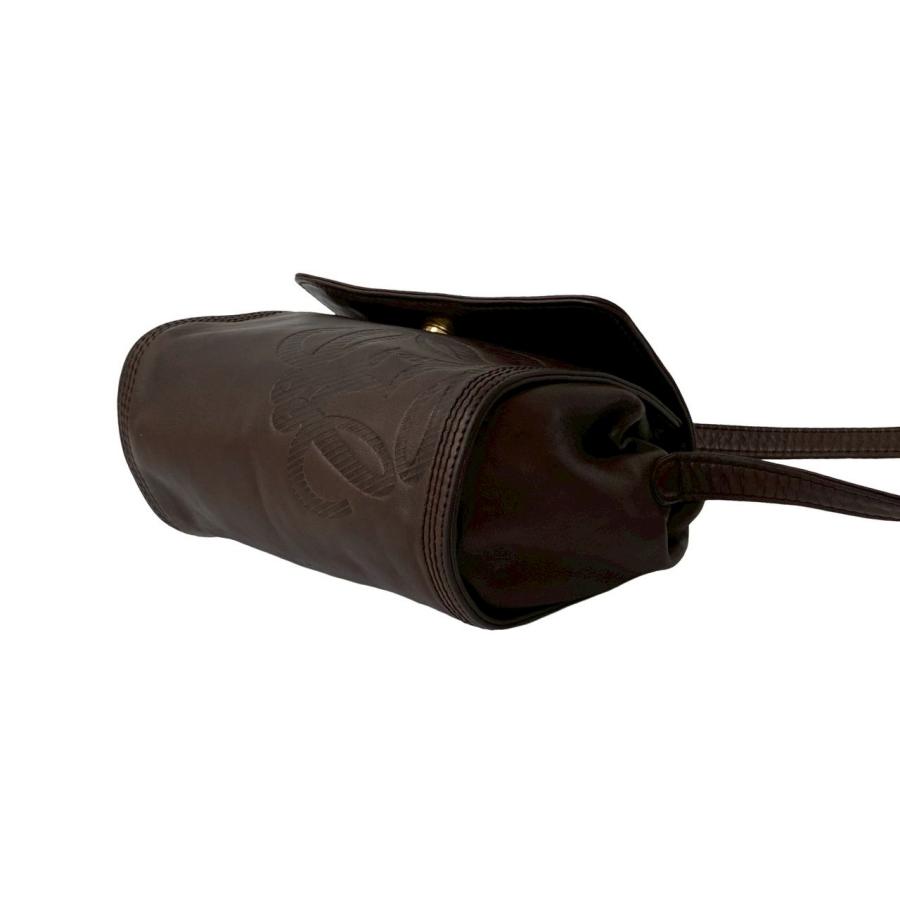 極 美品 希少品 LOEWE ロエベ ヴィンテージ アナグラム ロゴ ナッパ  