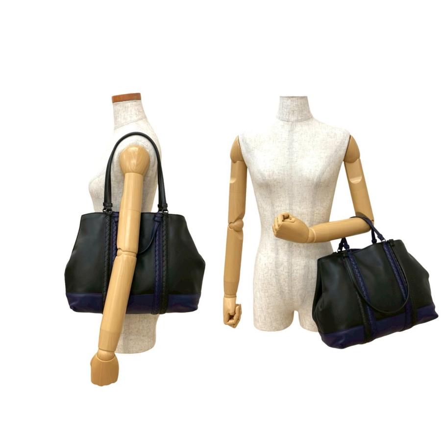 極 美品 袋付 BOTTEGA VENETA ボッテガヴェネタ イントレチャート