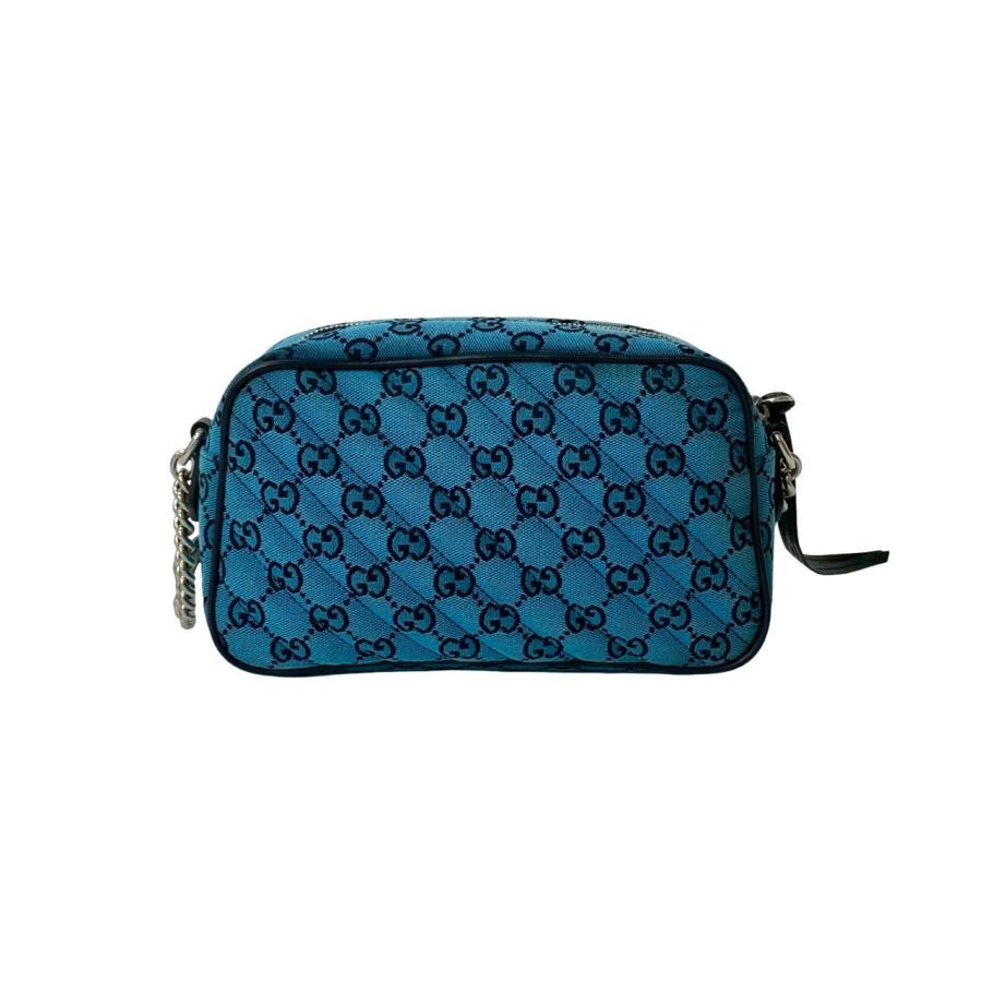 GUCCI（グッチ） 極 美品 GG マーモント キャンバス レザー 本革
