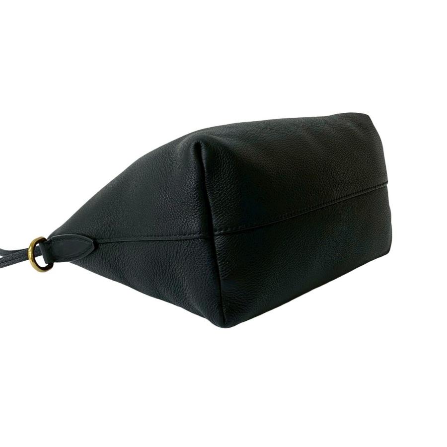 PRADA（プラダ） 極 美品 ロゴ 金具 レザー 本革 2way ハンドバッグ