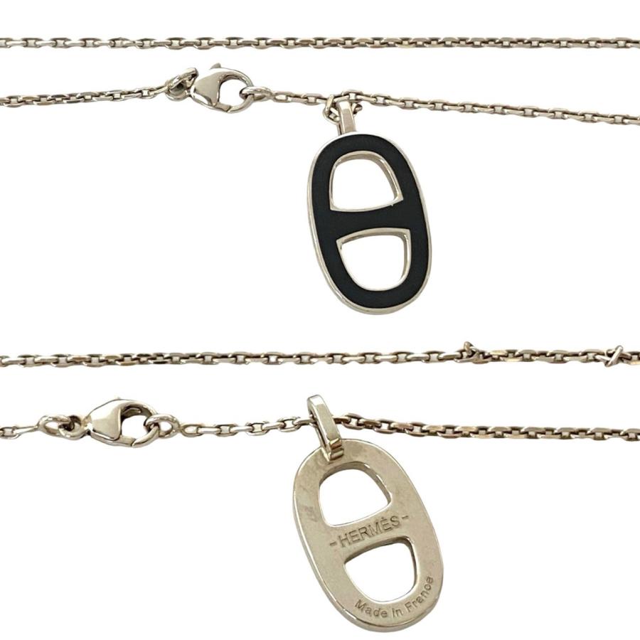 極美品　エルメス　ネックレス　空箱　BOX シェーヌダンクル　ジュエリー HERMES（エルメス） 極 美品 箱付 イリアード シェーヌダンクル