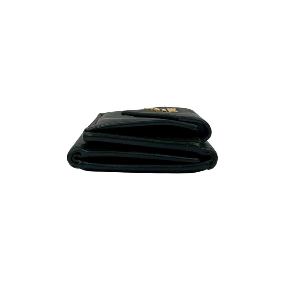 PRADA（プラダ） 極 美品 ロゴ ゴールド 金具 ヴィッテロムーヴ レザー