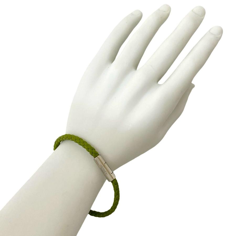HERMES（エルメス） 極 美品 希少品 ゴリアテ 編み レザー 本革