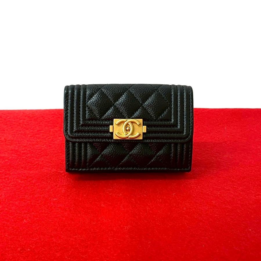 CHANEL 極 美品 シール有 ランダム番台 シャネル ボーイシャネル