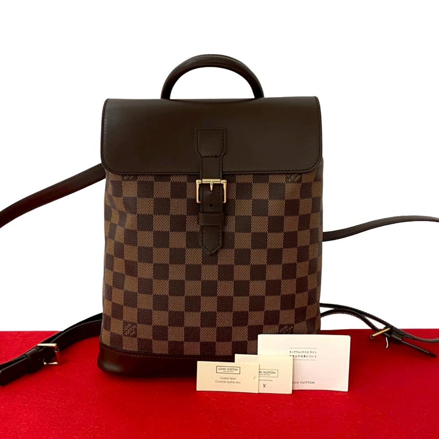 LOUIS VUITTON（ルイ・ヴィトン） 極 美品 ソーホー ダミエ レザー 本