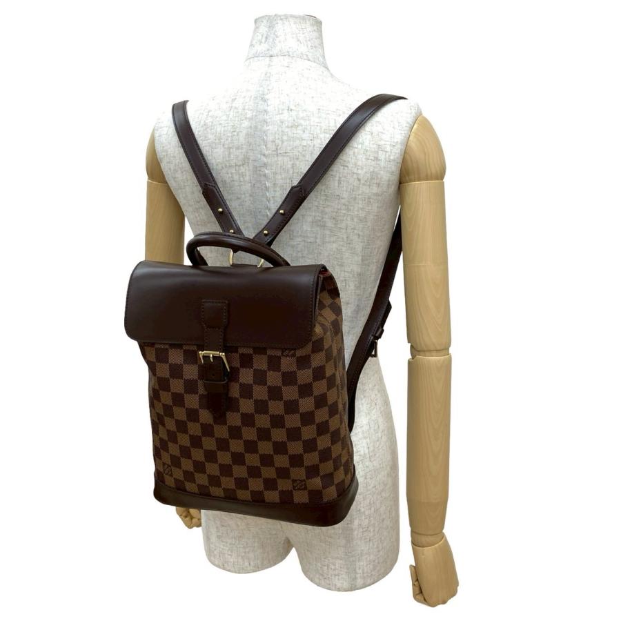 LOUIS VUITTON（ルイ・ヴィトン） 極 美品 ソーホー ダミエ レザー 本